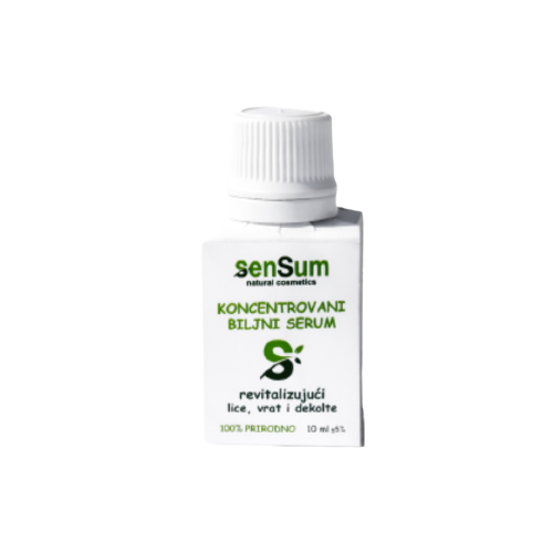 SenSum serum Revitaliyujuci, vegan, handmade, prirodno bez glutena